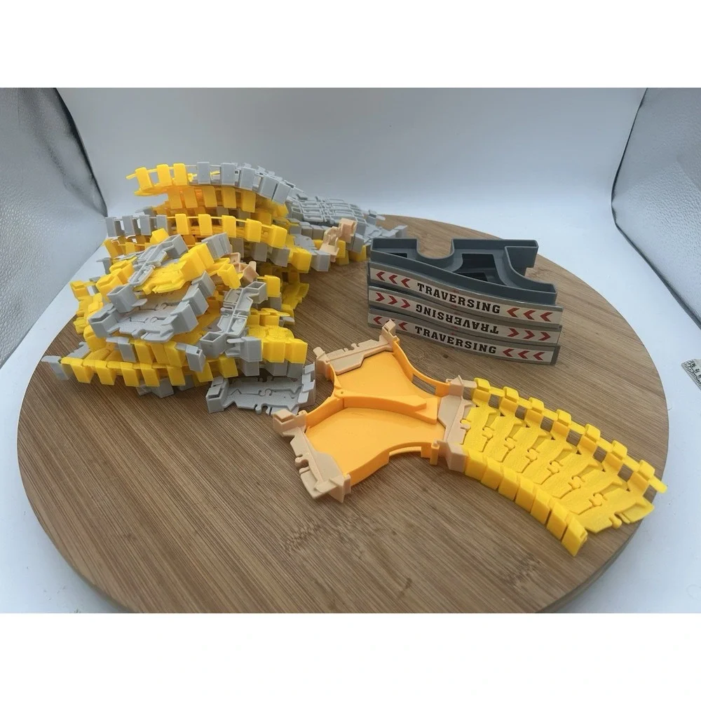 Race Tracks Engineering Road Replacement Parts Flexible Track Various Set Pieces
